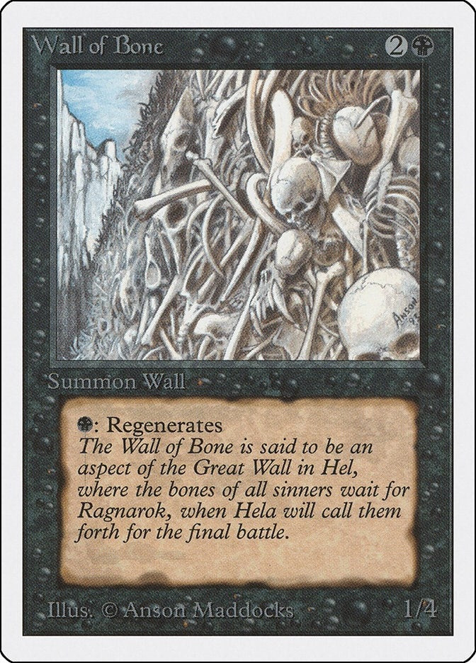 Image for Wall of Bone [Unlimited Edition]