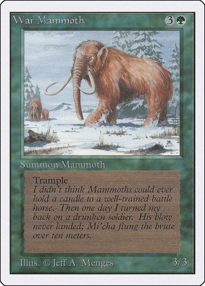 Image for War Mammoth [Unlimited Edition]