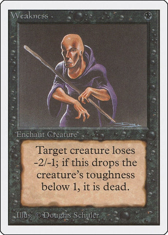 Image for Weakness - Magic: The Gathering