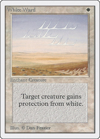 Image for White Ward - Magic: The Gathering