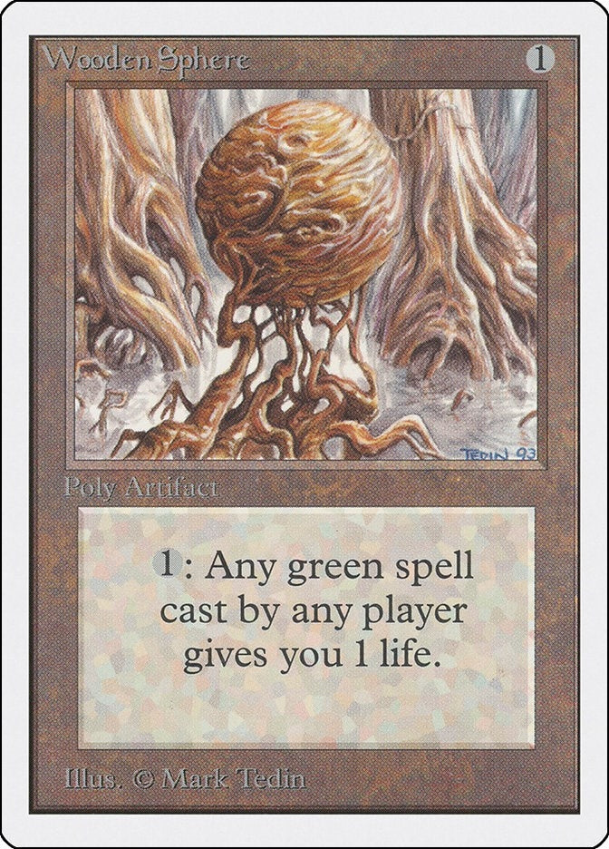 Image for Wooden Sphere - Magic: The Gathering