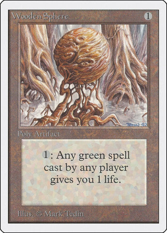 Image for Wooden Sphere - Magic: The Gathering