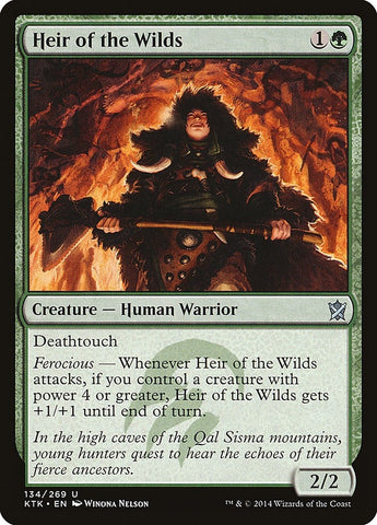 Image for Heir of the Wilds (134) [Khans of Tarkir]