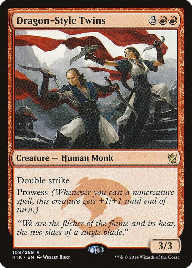 Image for Dragon-Style Twins (108) [Khans of Tarkir]