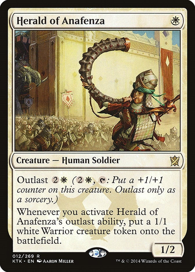 Image for Herald of Anafenza (12) [Khans of Tarkir]