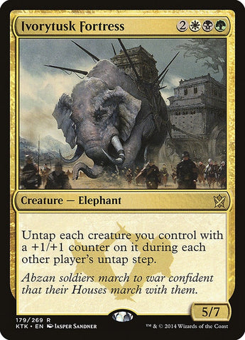 Image for Ivorytusk Fortress (179) [Khans of Tarkir]