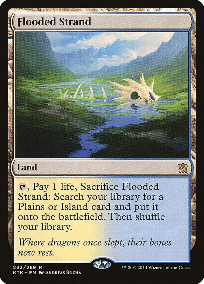 Image for Flooded Strand (233) [Khans of Tarkir]