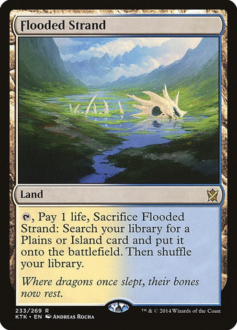 Image for Flooded Strand (233) [Khans of Tarkir]