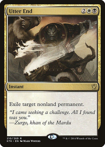 Image for Utter End (210) [Khans of Tarkir]