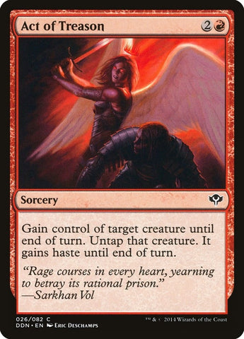 Image for Act of Treason (26) [Duel Decks: Speed vs. Cunning]