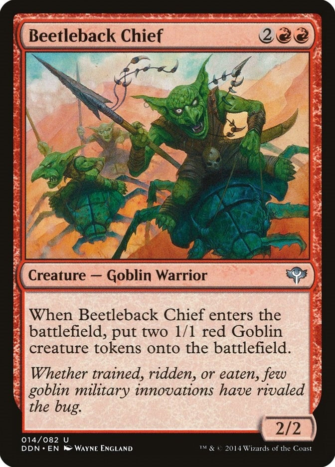 Image for Beetleback Chief (14) [Duel Decks: Speed vs. Cunning]