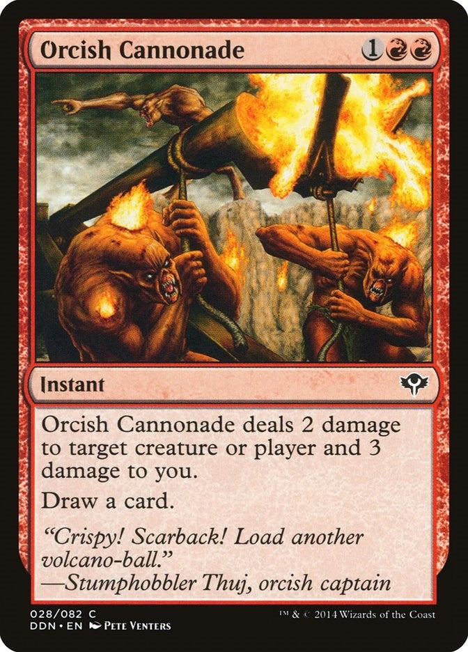 Image for Orcish Cannonade (28) [Duel Decks: Speed vs. Cunning]