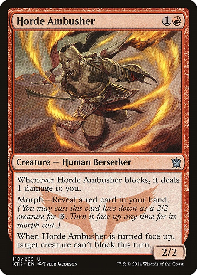 Image for Horde Ambusher (110) [Khans of Tarkir]