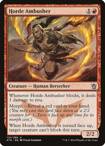 Image for Horde Ambusher (110) [Khans of Tarkir]