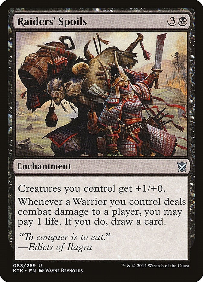 Image for Raiders' Spoils (83) [Khans of Tarkir]