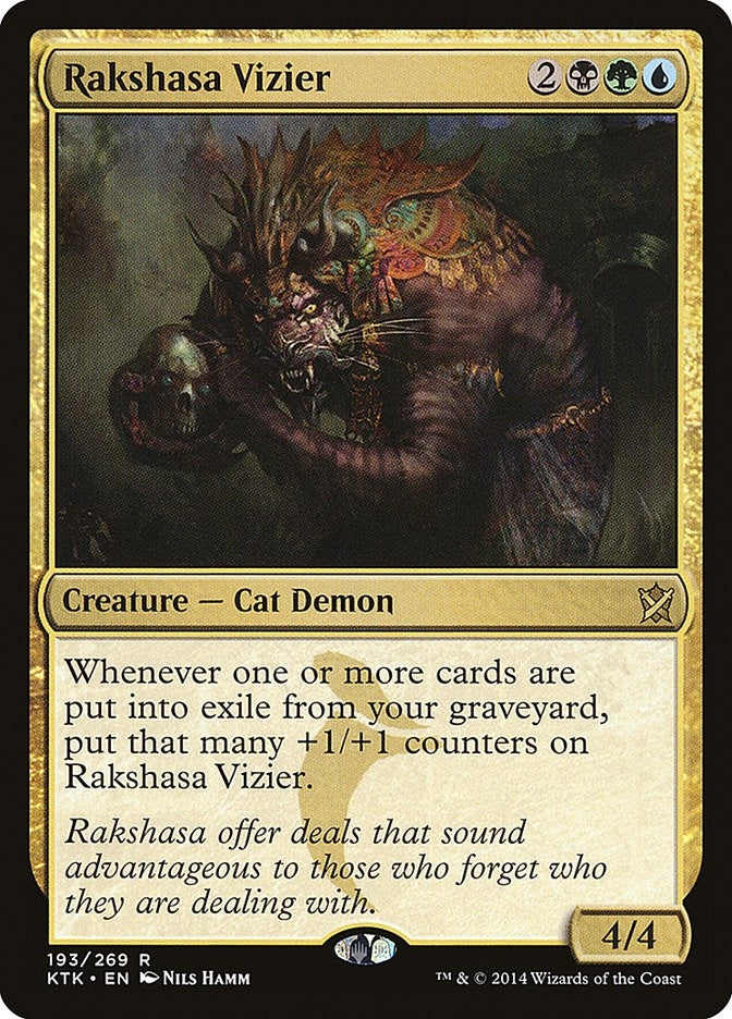 Image for Rakshasa Vizier (193) [Khans of Tarkir]
