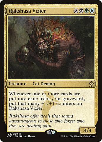 Image for Rakshasa Vizier (193) [Khans of Tarkir]