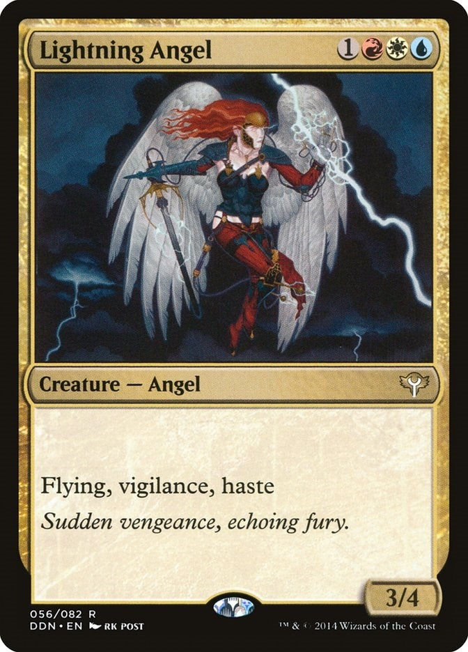 Image for Lightning Angel (56) [Duel Decks: Speed vs. Cunning]
