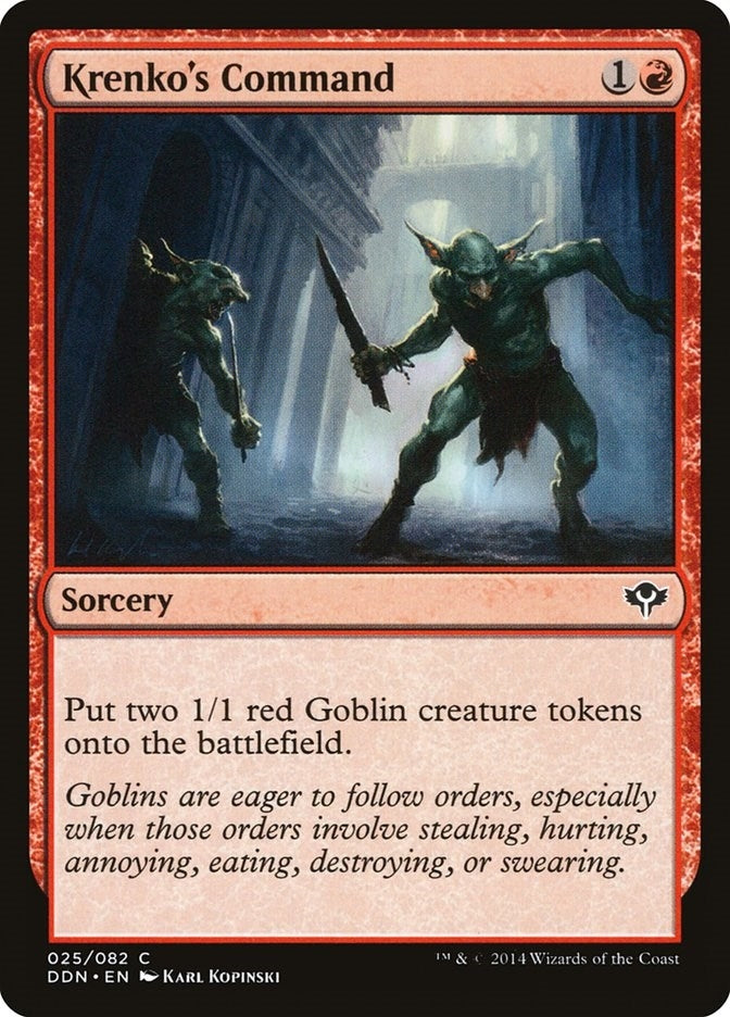 Image for Krenko's Command (25) [Duel Decks: Speed vs. Cunning]