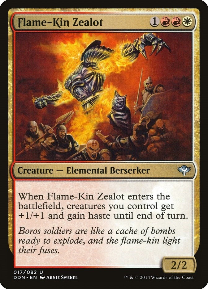 Image for Flame-Kin Zealot (17) [Duel Decks: Speed vs. Cunning]