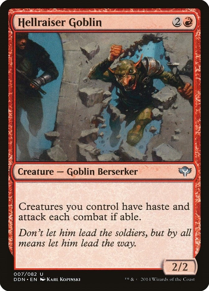 Image for Hellraiser Goblin (7) [Duel Decks: Speed vs. Cunning]