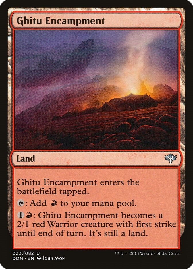 Image for Ghitu Encampment (33) [Duel Decks: Speed vs. Cunning]