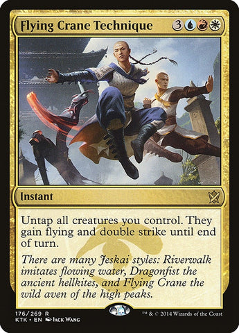 Image for Flying Crane Technique (176) [Khans of Tarkir]