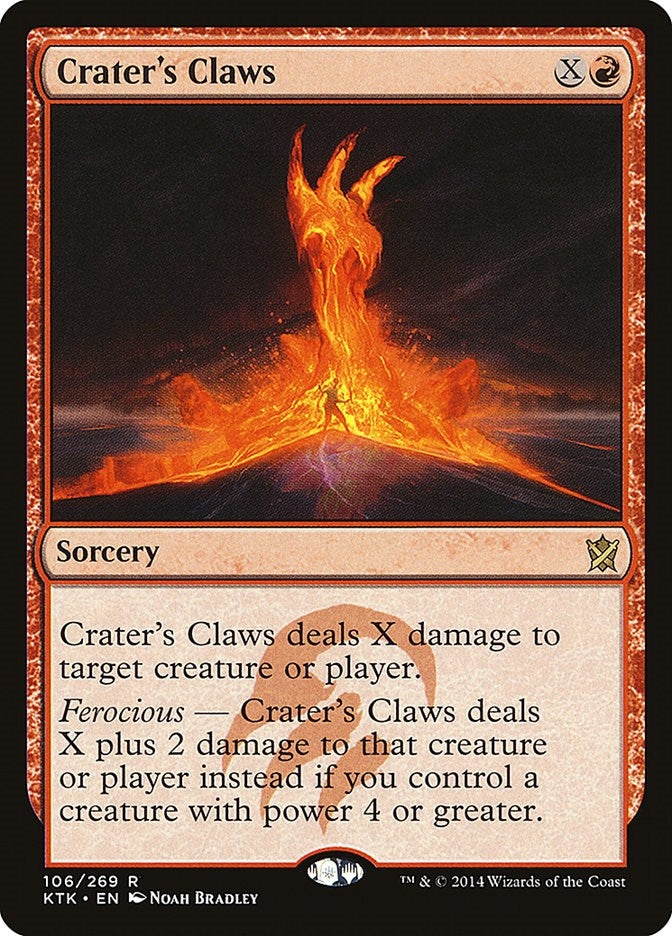 Image for Crater's Claws (106) [Khans of Tarkir]