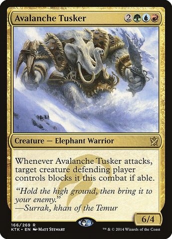 Image for Avalanche Tusker (166) [Khans of Tarkir]