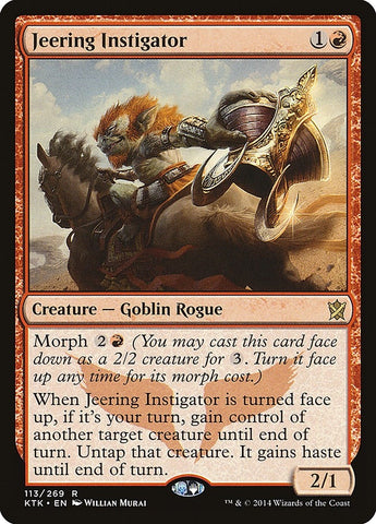 Image for Jeering Instigator (113) [Khans of Tarkir]