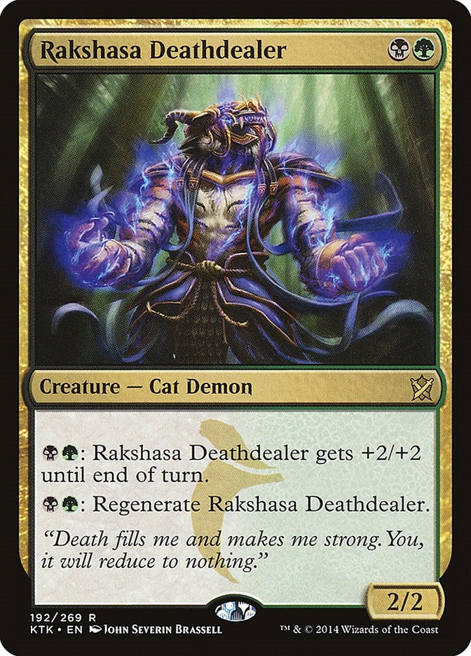 Image for Rakshasa Deathdealer (192) [Khans of Tarkir]