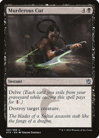 Image for Murderous Cut (81) [Khans of Tarkir]