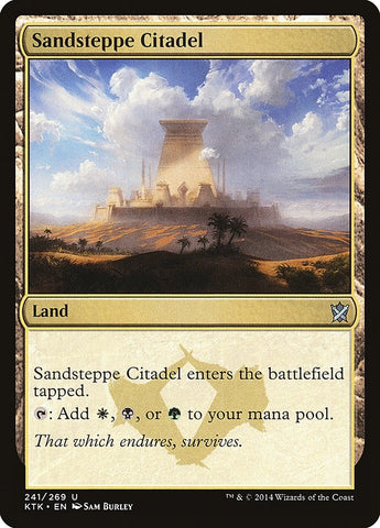 Image for Sandsteppe Citadel (241) [Khans of Tarkir]