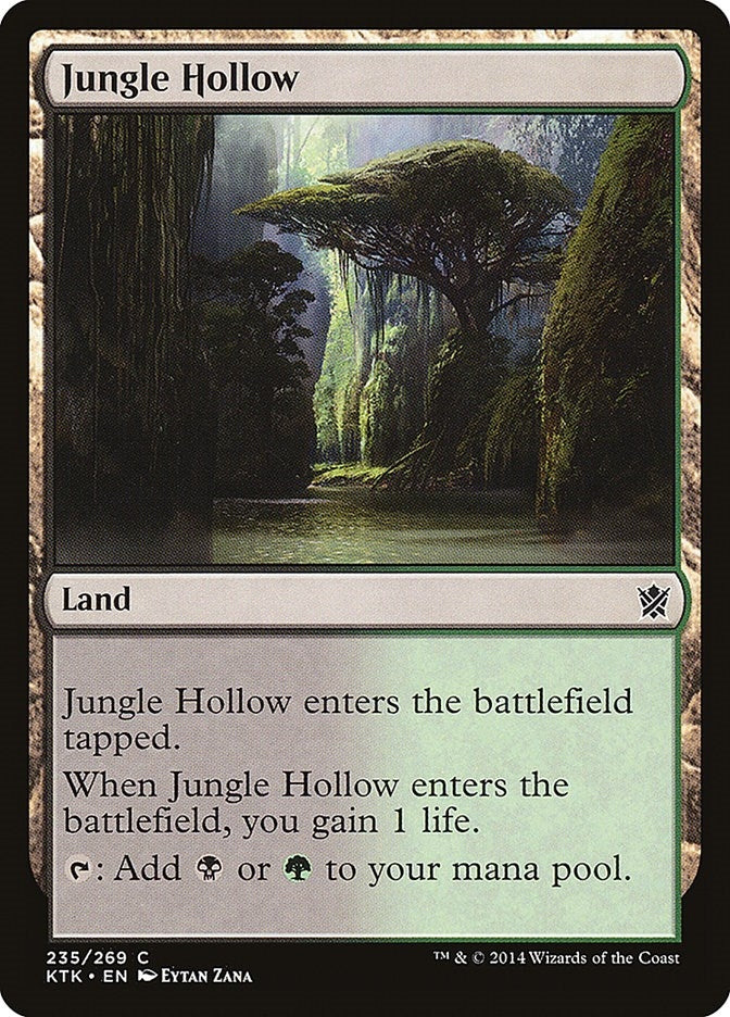 Image for Jungle Hollow (235) [Khans of Tarkir]
