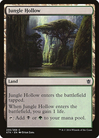 Image for Jungle Hollow (235) [Khans of Tarkir]