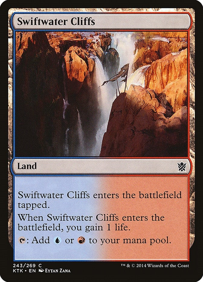Image for Swiftwater Cliffs (243) [Khans of Tarkir]