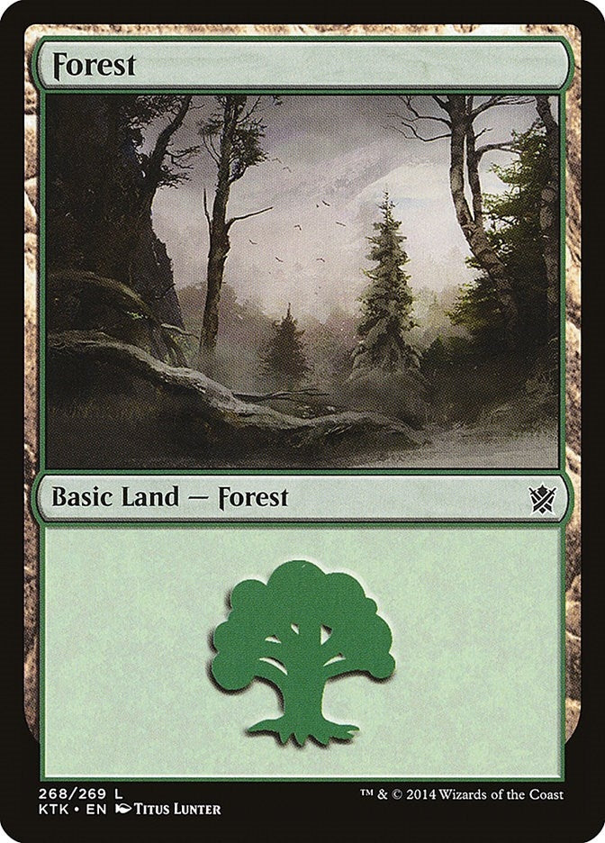 Image for Forest (268) (268) [Khans of Tarkir]