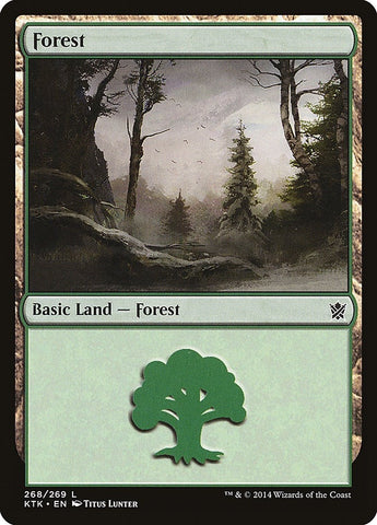 Image for Forest (268) (268) [Khans of Tarkir]