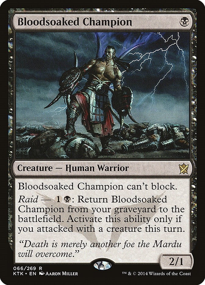 Image for Bloodsoaked Champion (66) [Khans of Tarkir]