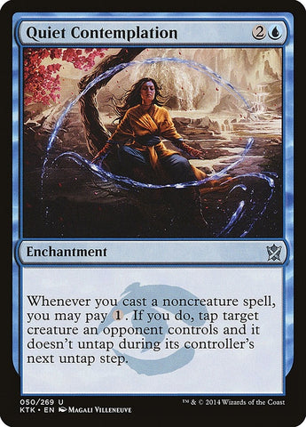 Image for Quiet Contemplation (50) [Khans of Tarkir]