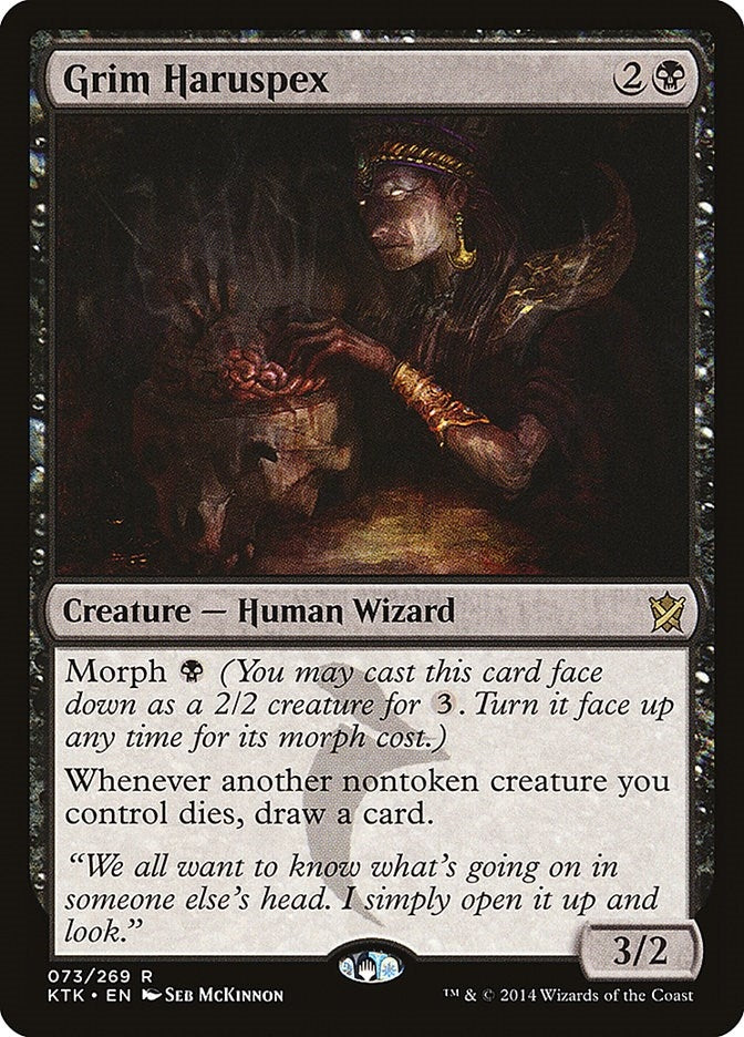 Image for Grim Haruspex (73) [Khans of Tarkir]