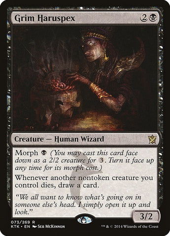 Image for Grim Haruspex (73) [Khans of Tarkir]