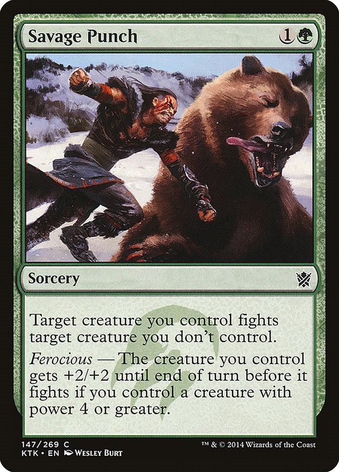 Image for Savage Punch (147) [Khans of Tarkir]