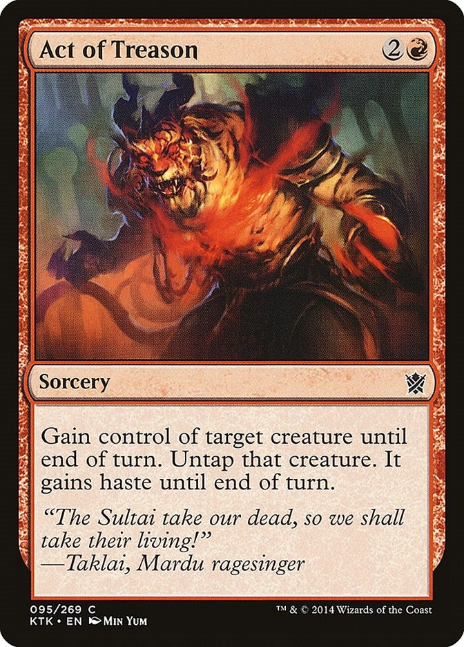 Image for Act of Treason (95) [Khans of Tarkir]