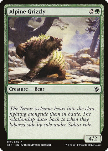 Image for Alpine Grizzly (127) [Khans of Tarkir]