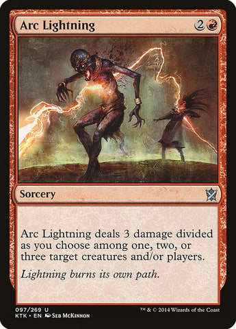 Image for Arc Lightning (97) [Khans of Tarkir]
