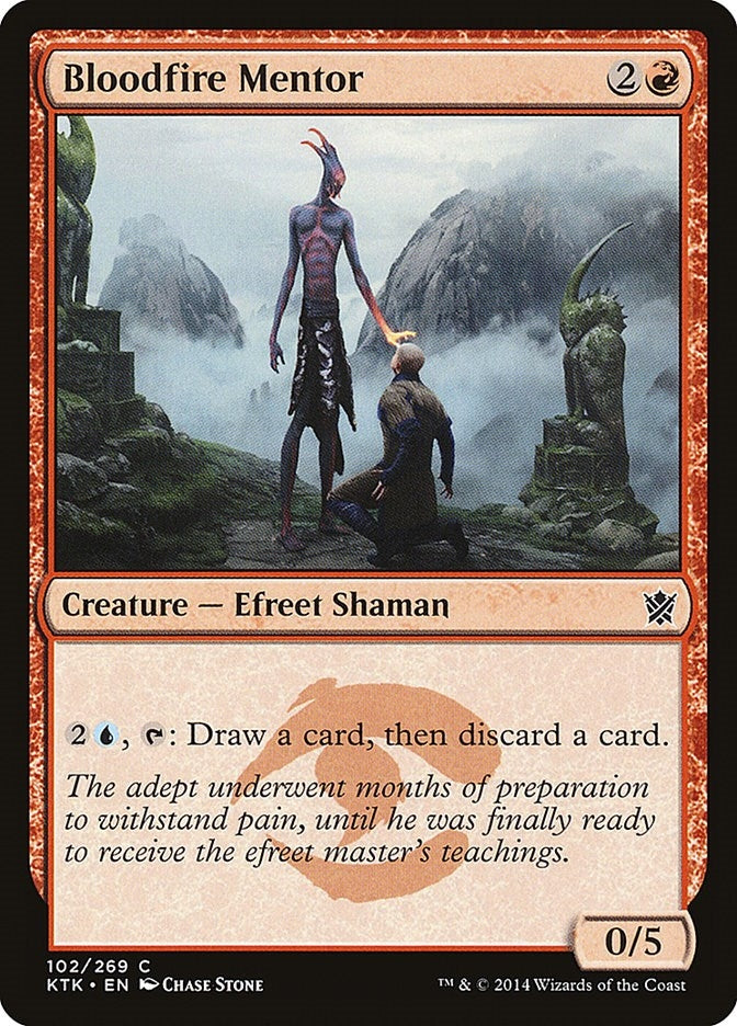 Image for Bloodfire Mentor (102) [Khans of Tarkir]