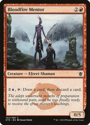 Image for Bloodfire Mentor (102) [Khans of Tarkir]