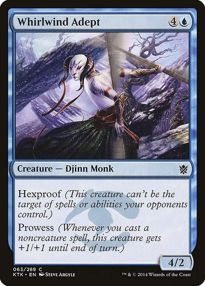 Image for Whirlwind Adept (63) [Khans of Tarkir]