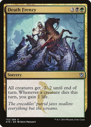 Image for Death Frenzy (172) [Khans of Tarkir]